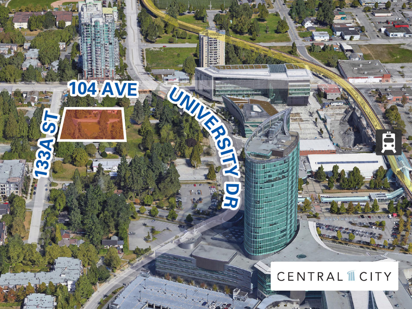 Mixed-use high-rise site