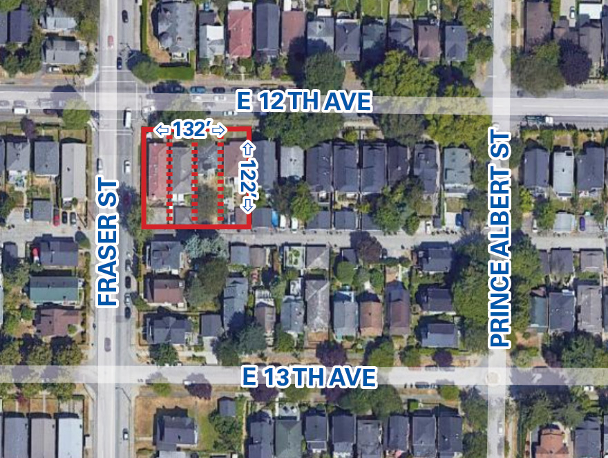 Mt Pleasant high-density site