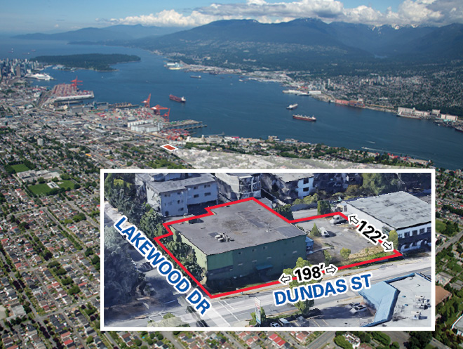 Vancouver C-2 zoned warehouse / development site