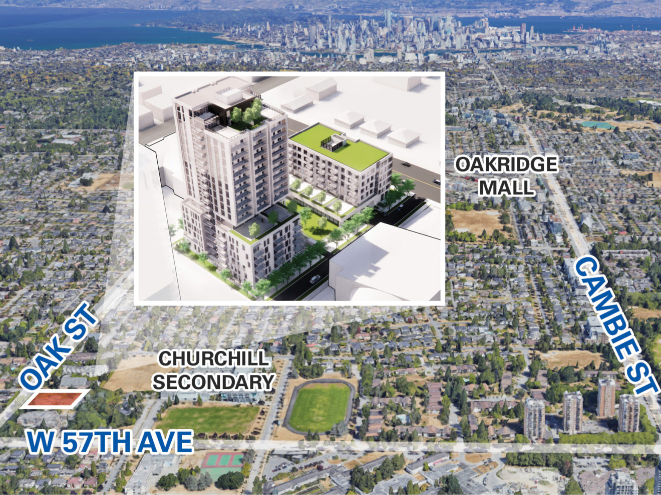 1.24-acre rezoned Cambie Corridor site