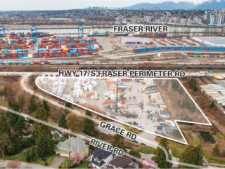 9.56-acre industrial site 