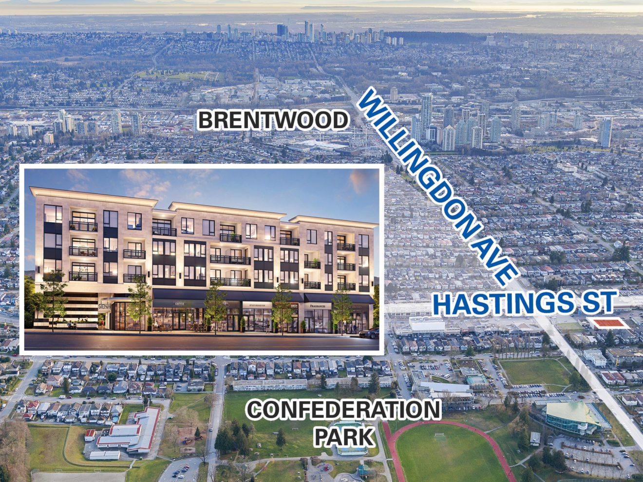 Court ordered 5-storey mixed-use development site