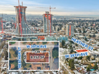 Oakridge corner lot for redevelopment