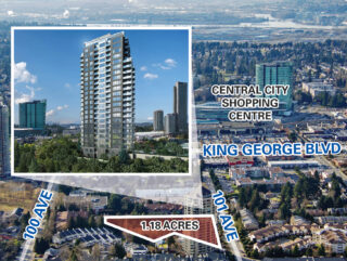 Surrey City Centre site by court order
