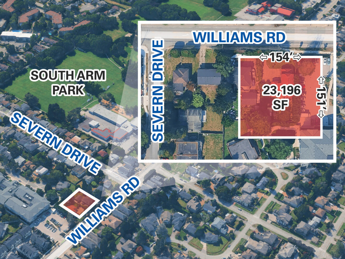 Townhouse development site