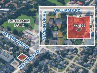 Townhouse development site 