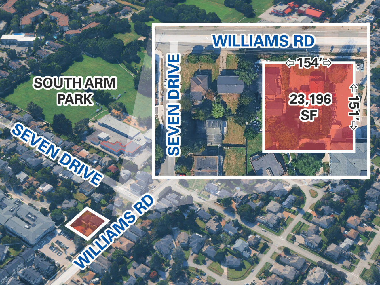 Townhouse development site 