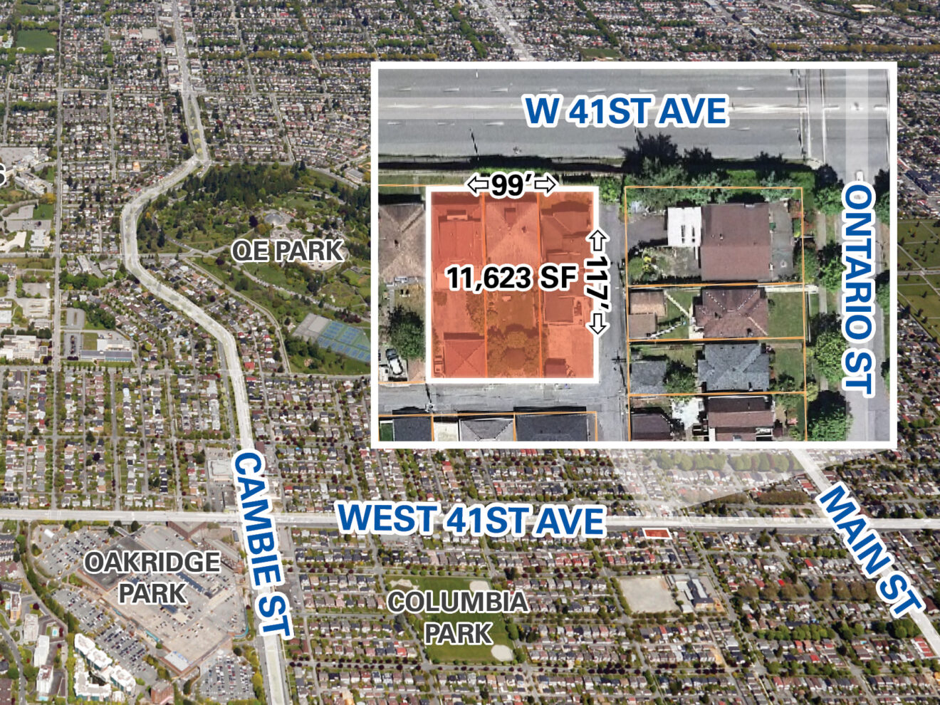 Oakridge multi-family site 